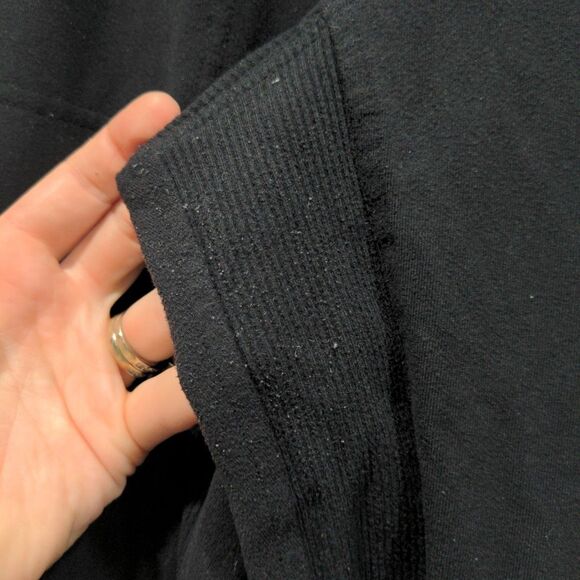 Athleta Womens Venice Jogger Size L Black Pockets Stretch Casual High Waisted - Picture 6 of 14